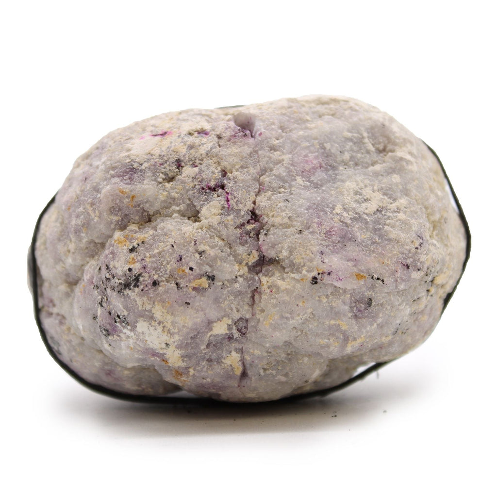 Coloured Calsite Geodes - Natural Rock - Pink & Gold Coloured Calcite Geodes