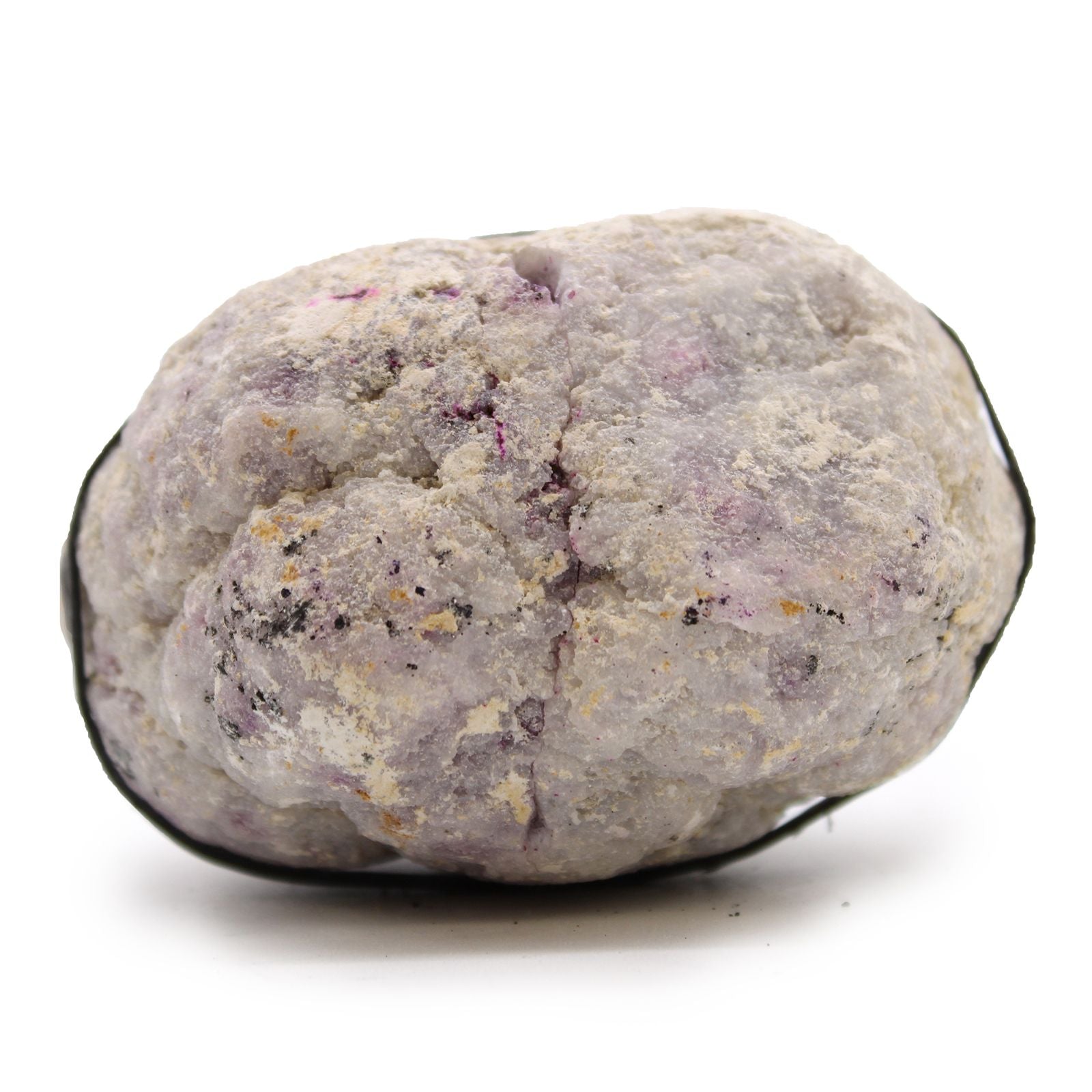 Coloured Calsite Geodes - Natural Rock - Pink & Gold Coloured Calcite Geodes