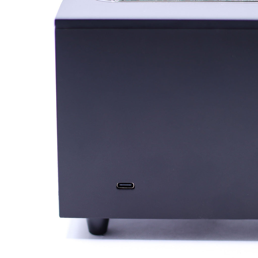 Flame Effect Aroma Diffuser with Birdsound - Black USB - Colour Change Aroma Diffusers