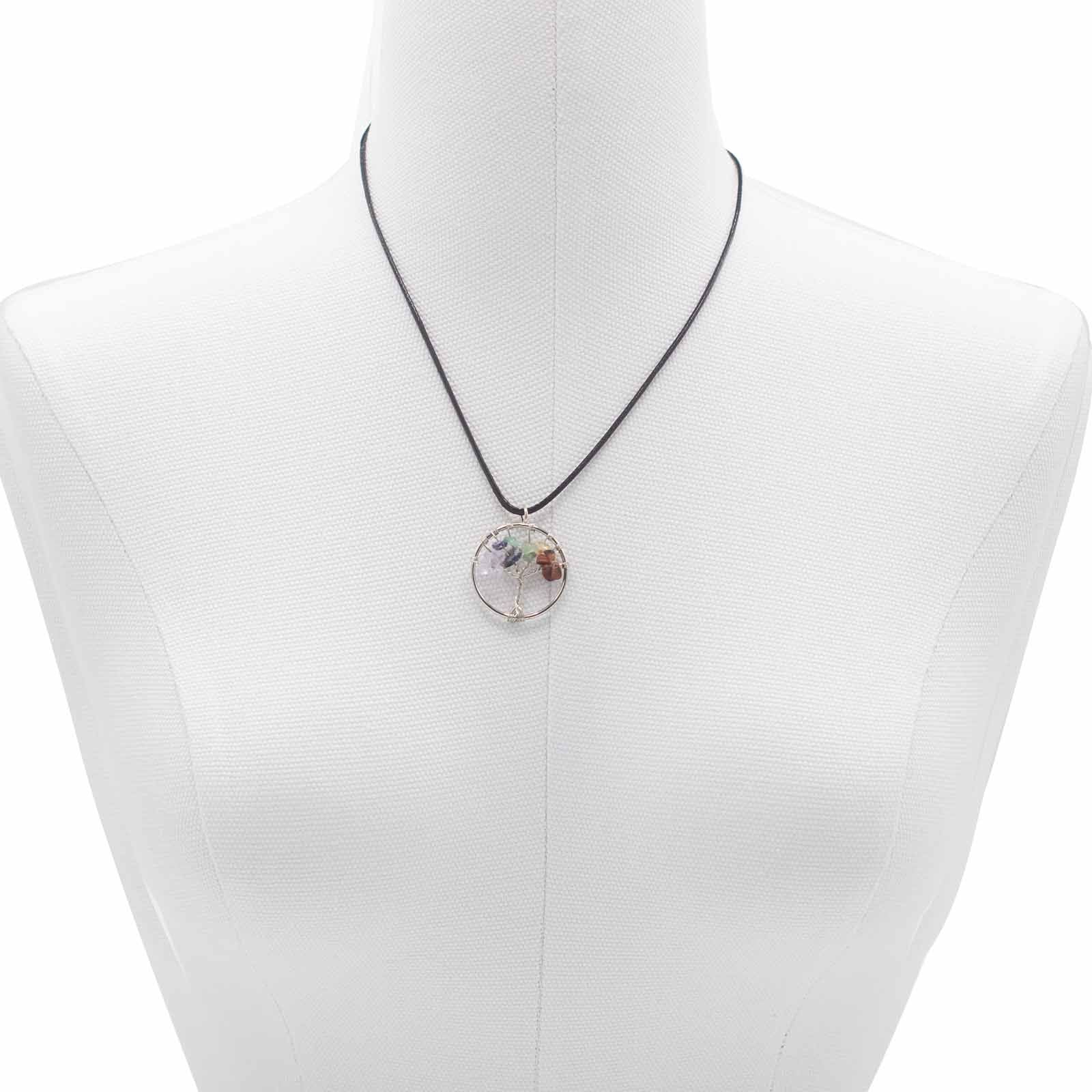 Tree of Life Pendant - Chakra Gemstone Pendants - Tree of Life