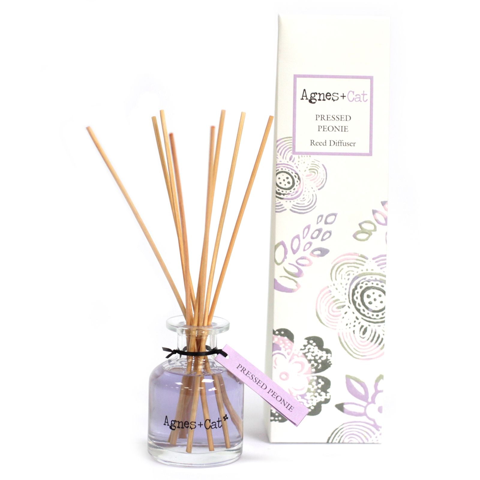 140ml Reed Diffuser - Pressed Peonie - Truly Yours