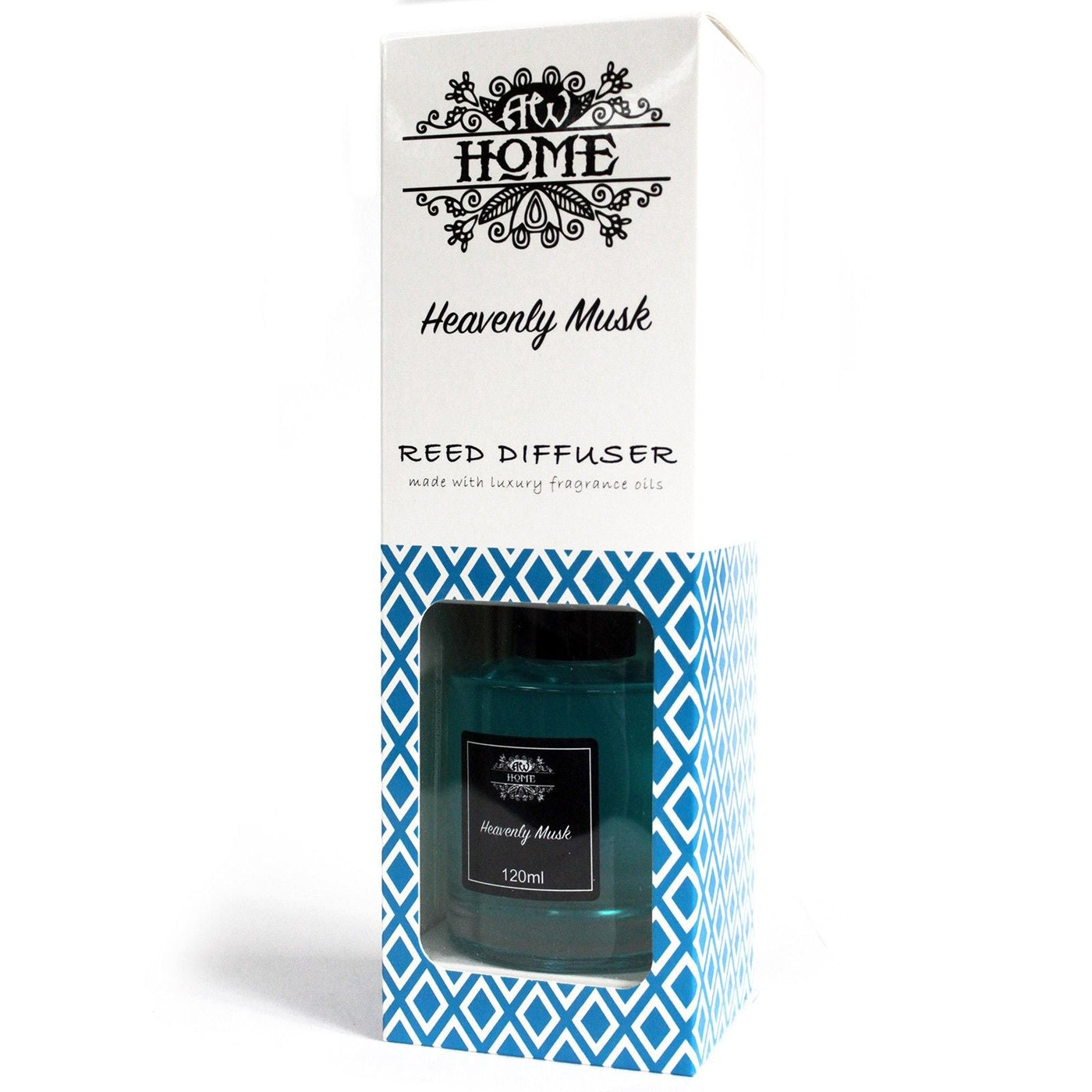 120ml Reed Diffuser - Heavenly Musk Home Fragrance Reed Diffusers - 120ml