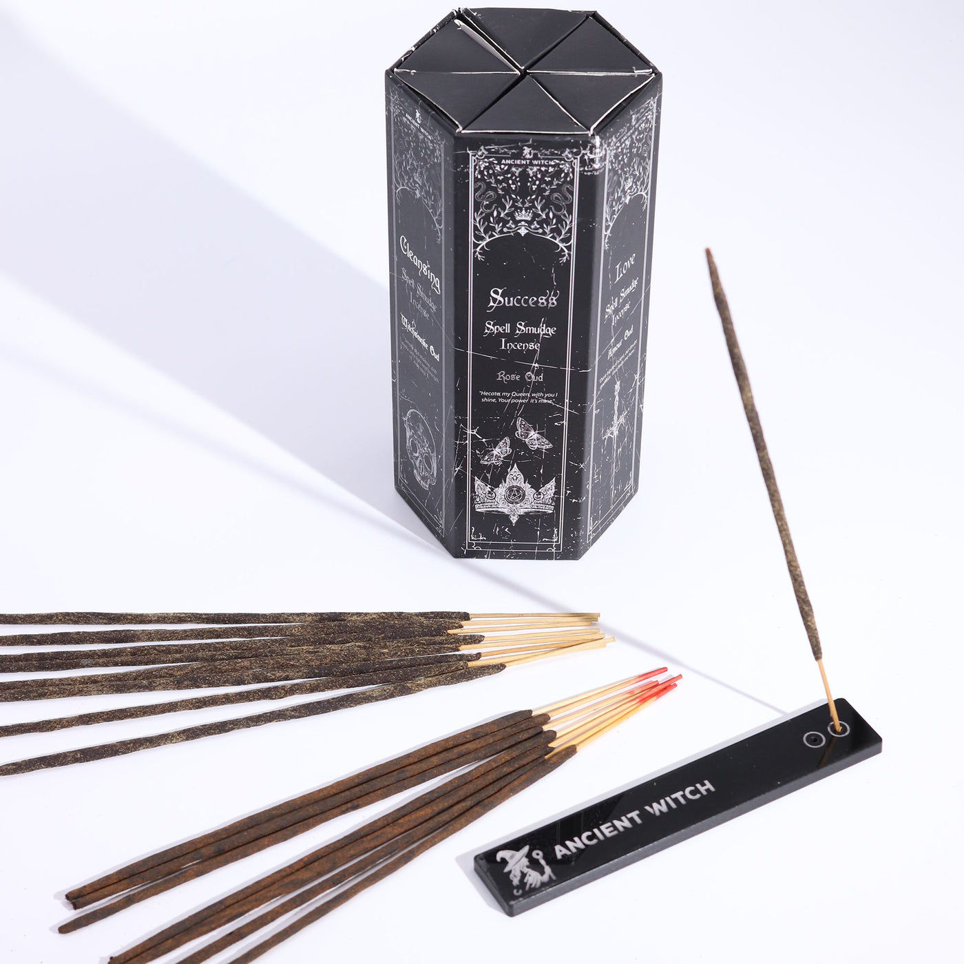 Pyramid Shape Display Incense - Set of 5 Ancient Witch Scents & Spells - Truly Yours