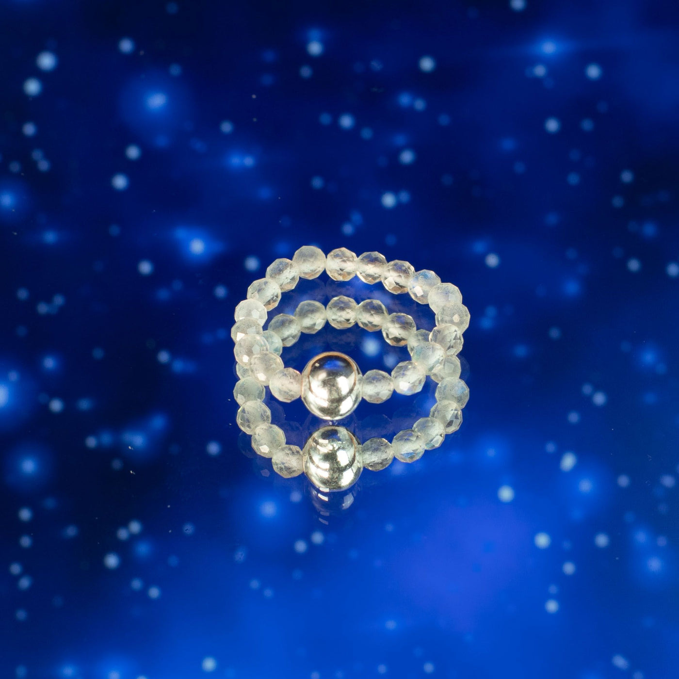 Nymph Spirit Gemstone Ring Set - Northern Lights - Truly Yours