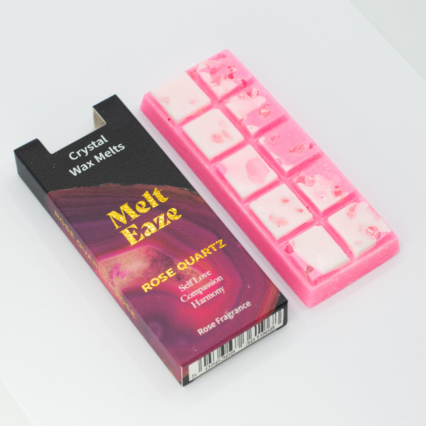 MeltEaze Wax Melts 50g - Rose Quartz Love - Rose - Truly Yours