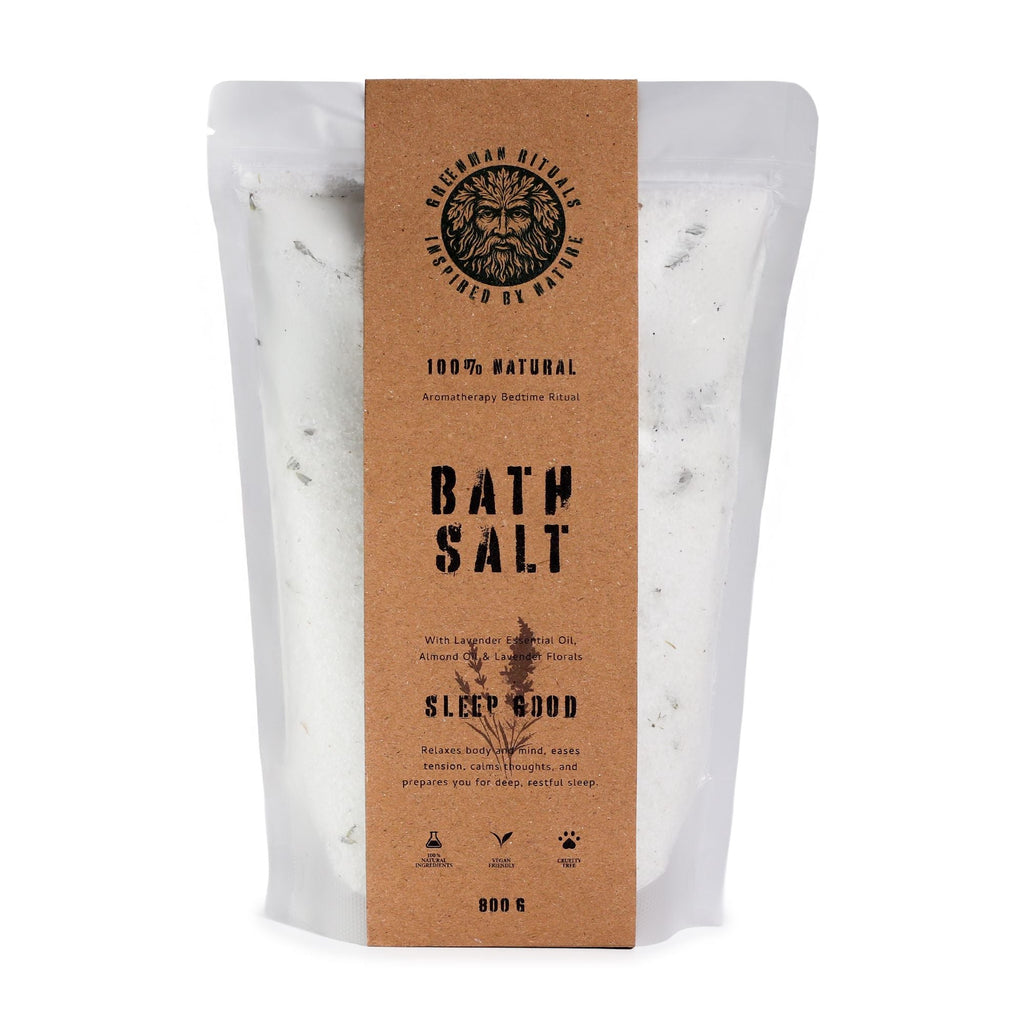 Greenman Rituals Lavender Aromatherapy Epsom Bath Salt – Sleep Good Greenman Rituals Bath Salts