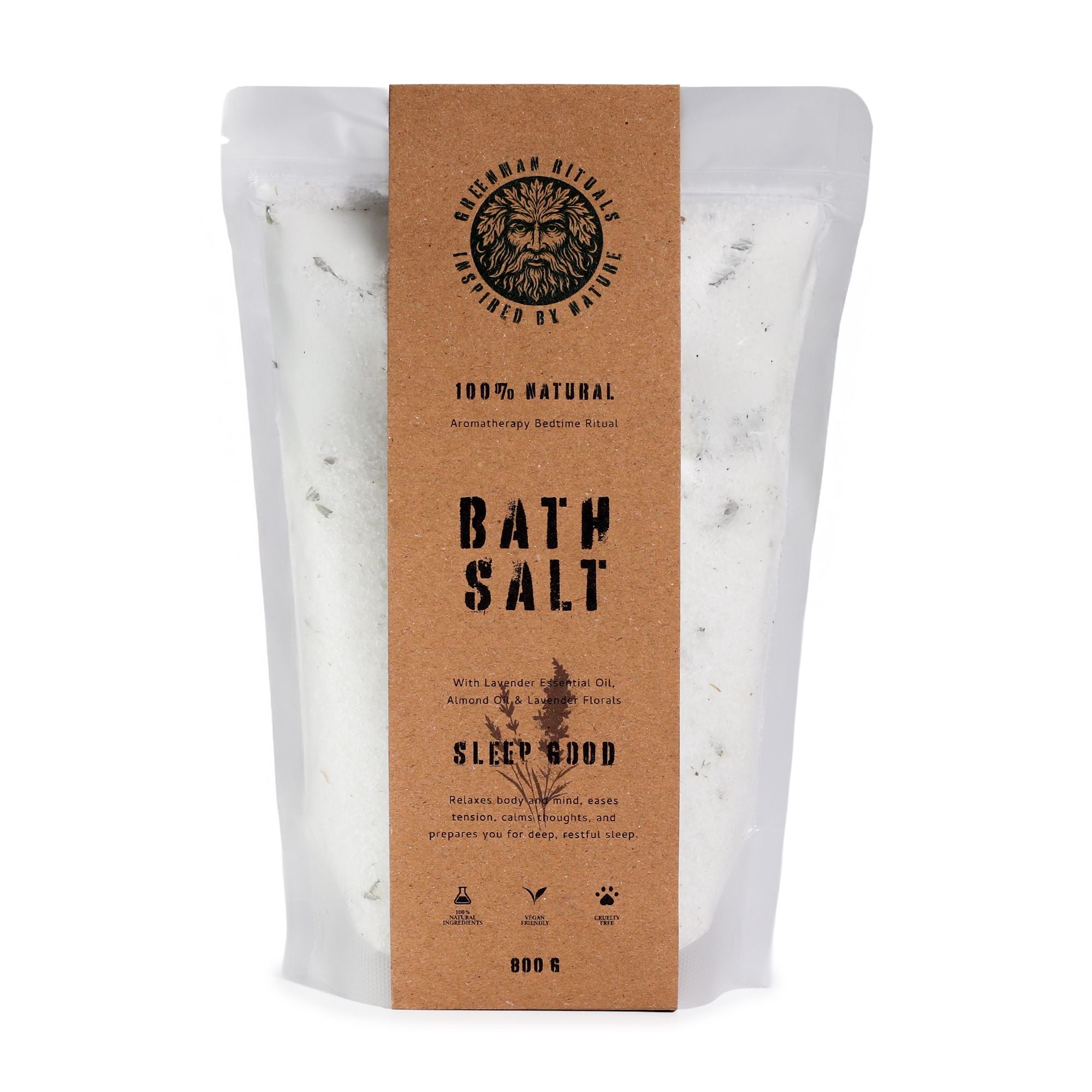 Greenman Rituals Lavender Aromatherapy Epsom Bath Salt – Sleep Good Greenman Rituals Bath Salts