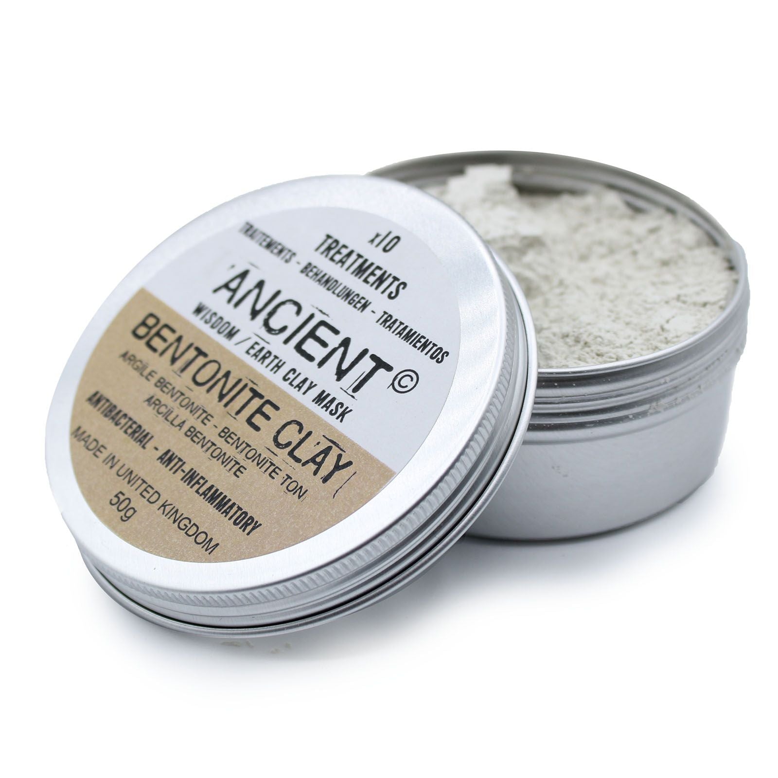 Bentonite Clay 50g Clay Face Masks