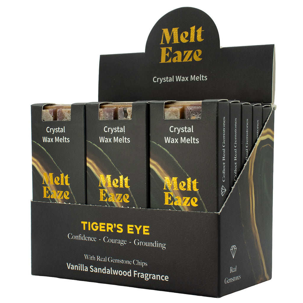 MeltEaze Wax Melts 50g - Tigereye Strength - Vanilla Sandalwood - Truly Yours