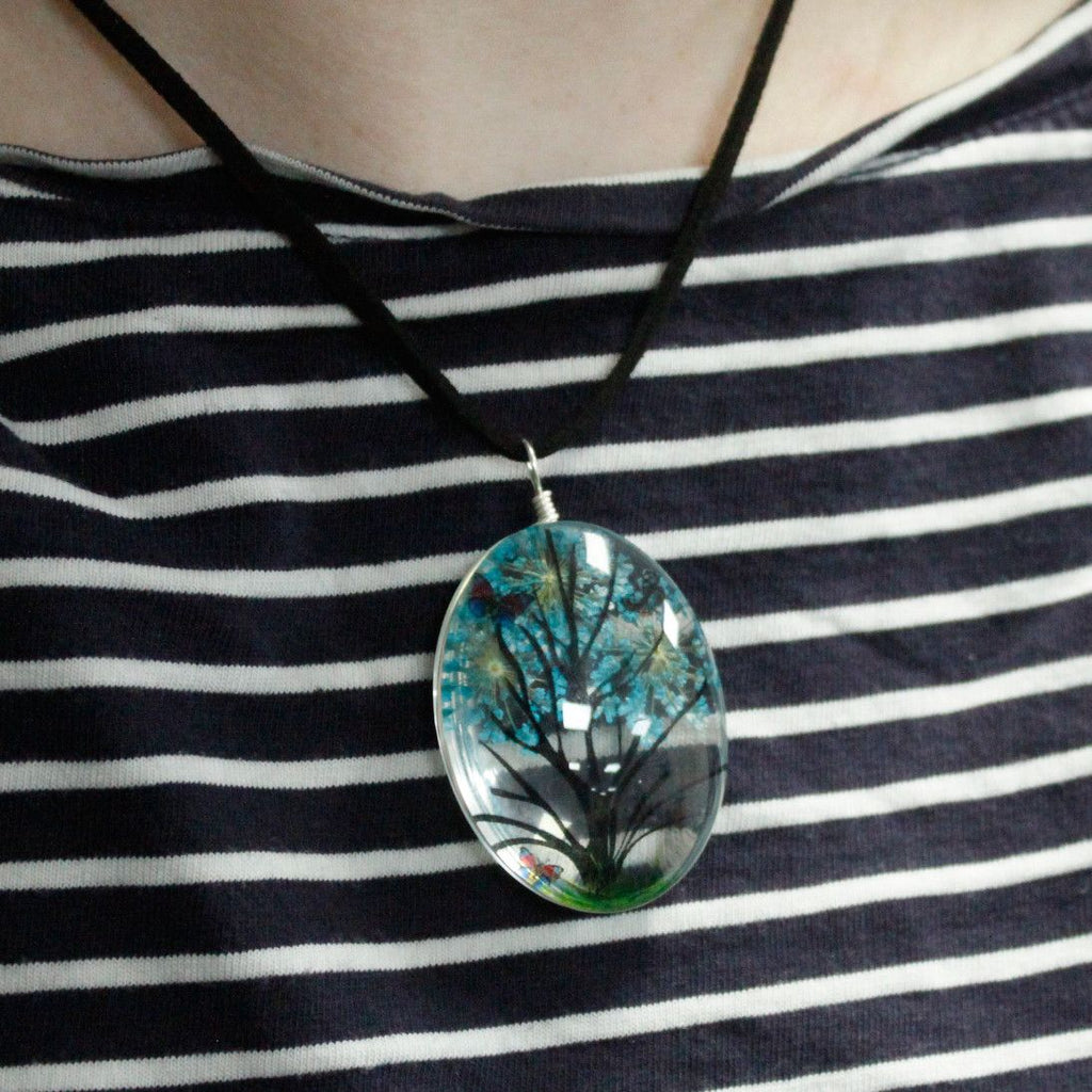 Pressed Flowers - Tree of Life set - Green - Truly Yours