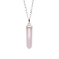 Gemstone Classic Point Pendant - Rose Quartz - Truly Yours