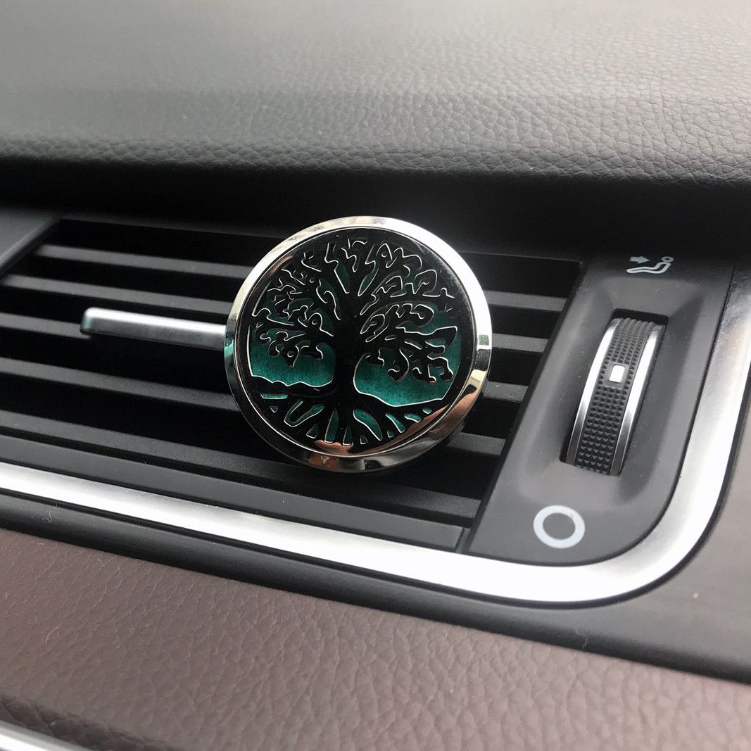 Car Diffuser Kit - Lotus Buddha- 30mm Aromatherapy Car Diffuser Kit