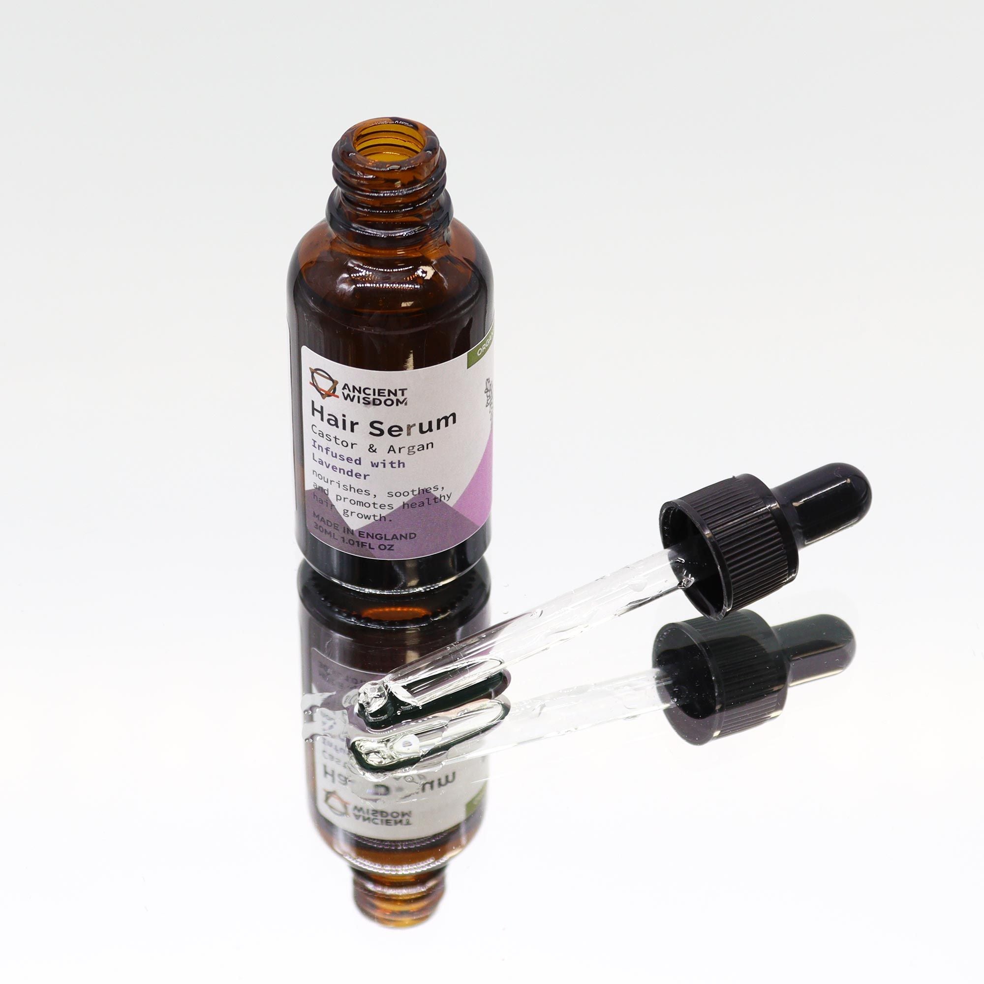 Organic Hair Serum 30ml - Lavender Organic Hair Serums