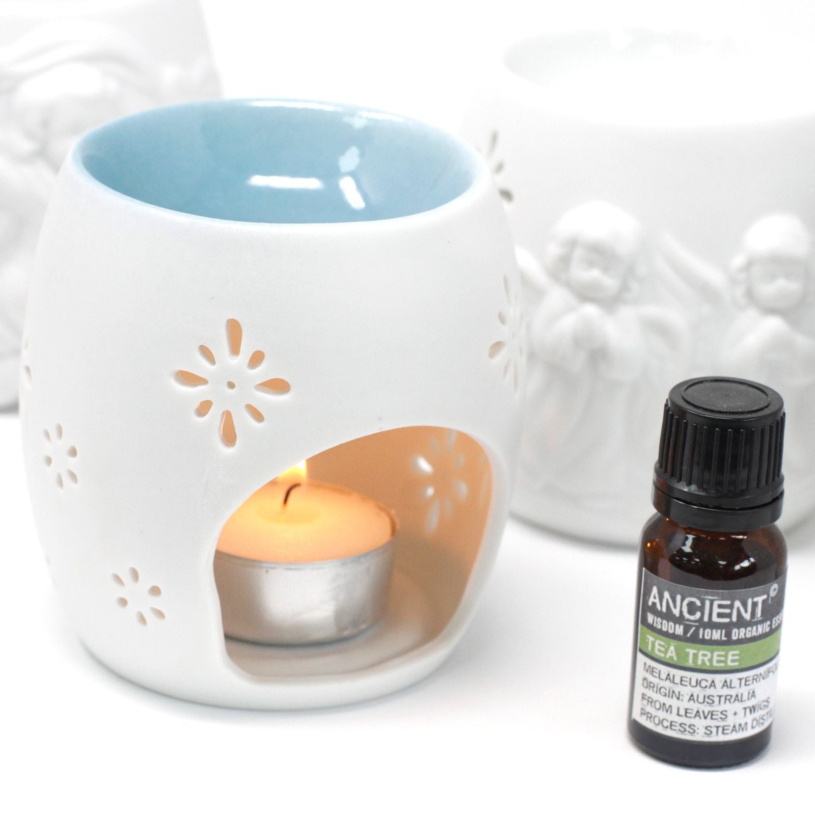 Cherubs Oil Burner - Assorted Design Classic White Oil Burners
