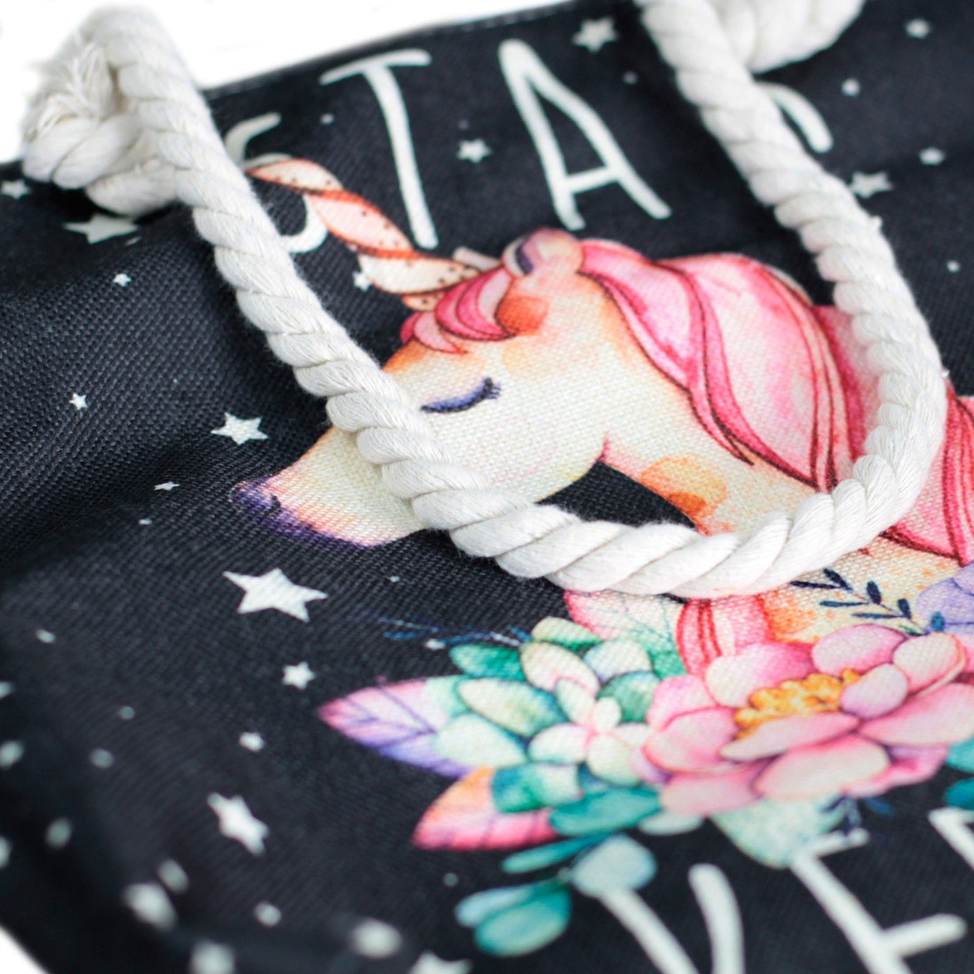 Rope Handle Bag - Star Keeper Unicorn - Truly Yours