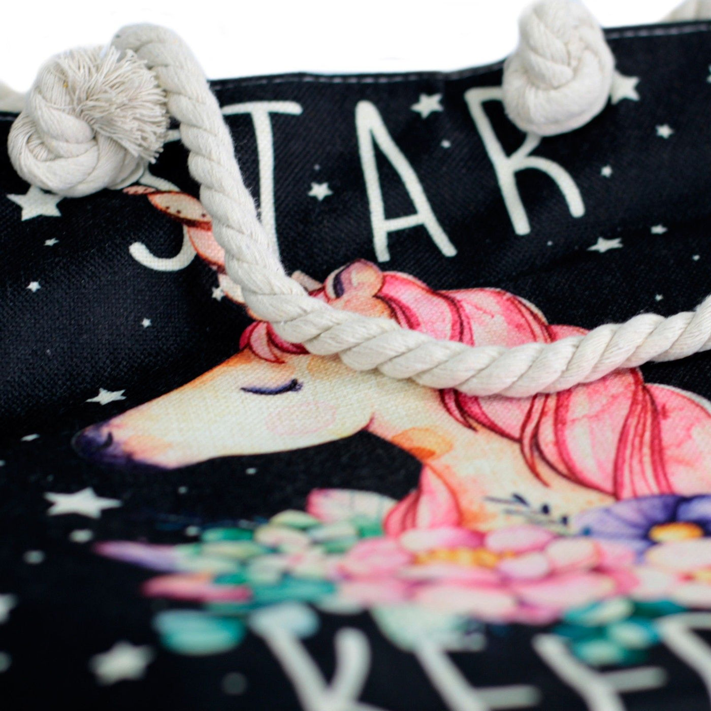 Rope Handle Bag - Star Keeper Unicorn - Truly Yours
