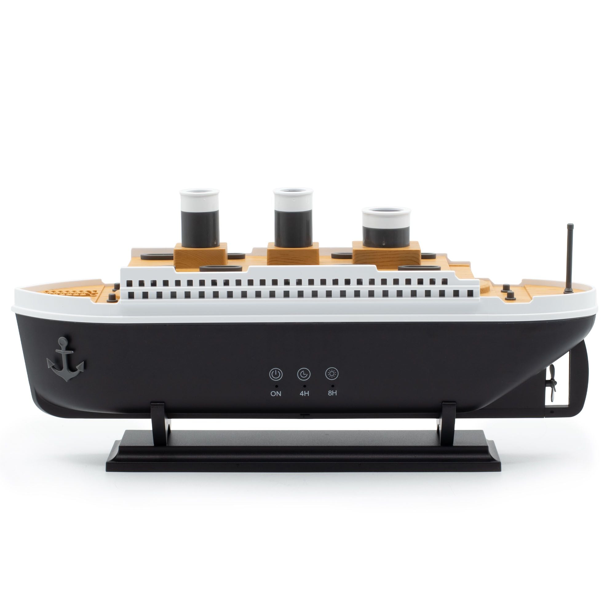 Ship Model Puff Effect Aroma Diffuser with Colour-Changing LED - Truly Yours