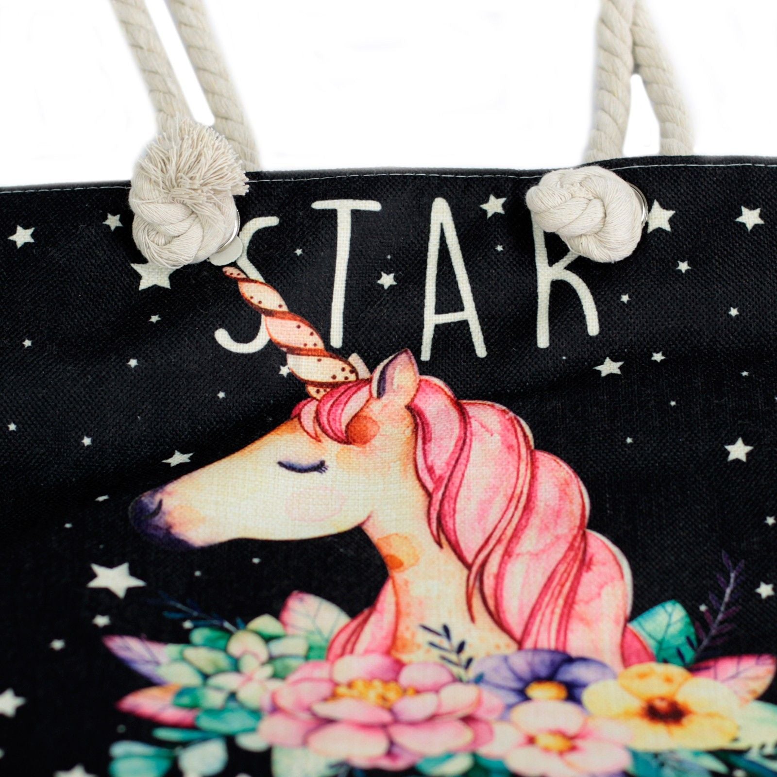 Rope Handle Bag - Star Keeper Unicorn - Truly Yours