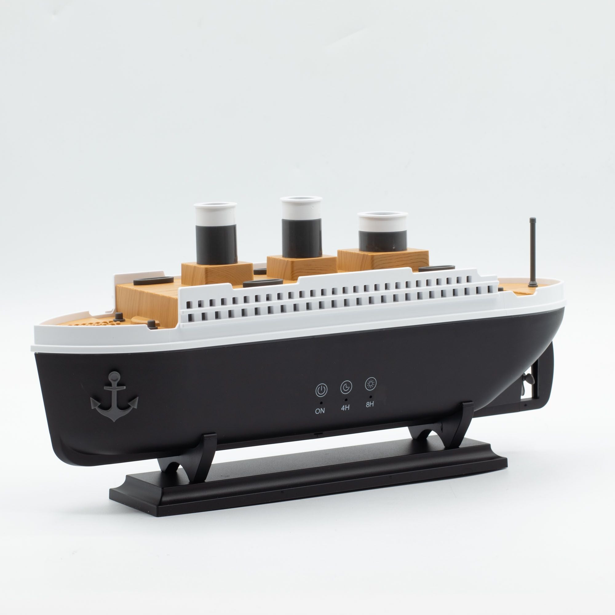 Ship Model Puff Effect Aroma Diffuser with Colour-Changing LED - Truly Yours