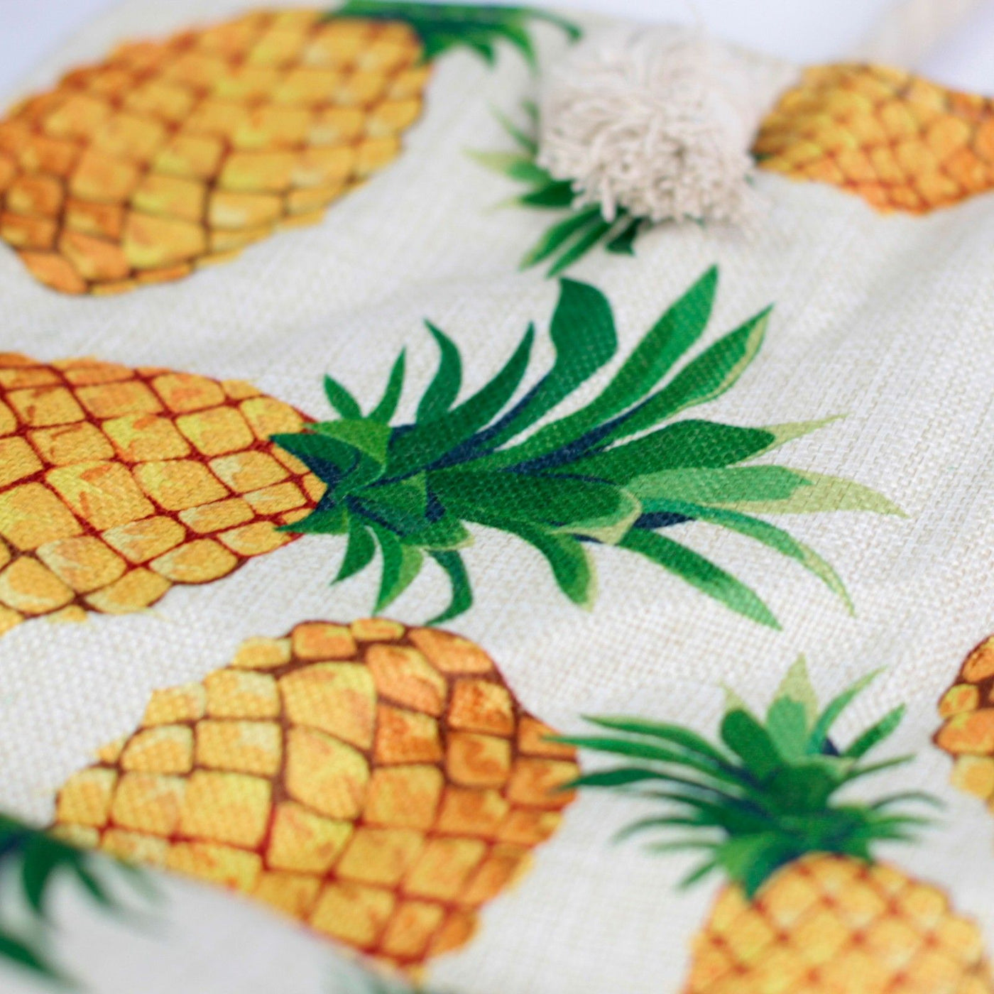 Rope Handle Bag - Pineapples - Truly Yours
