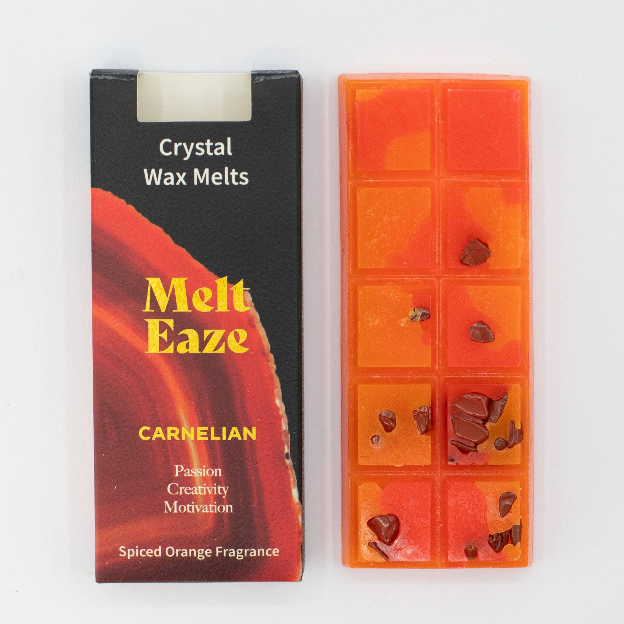 MeltEaze Wax Melts 50g - Carnelian Fire - Spiced Orange - Truly Yours