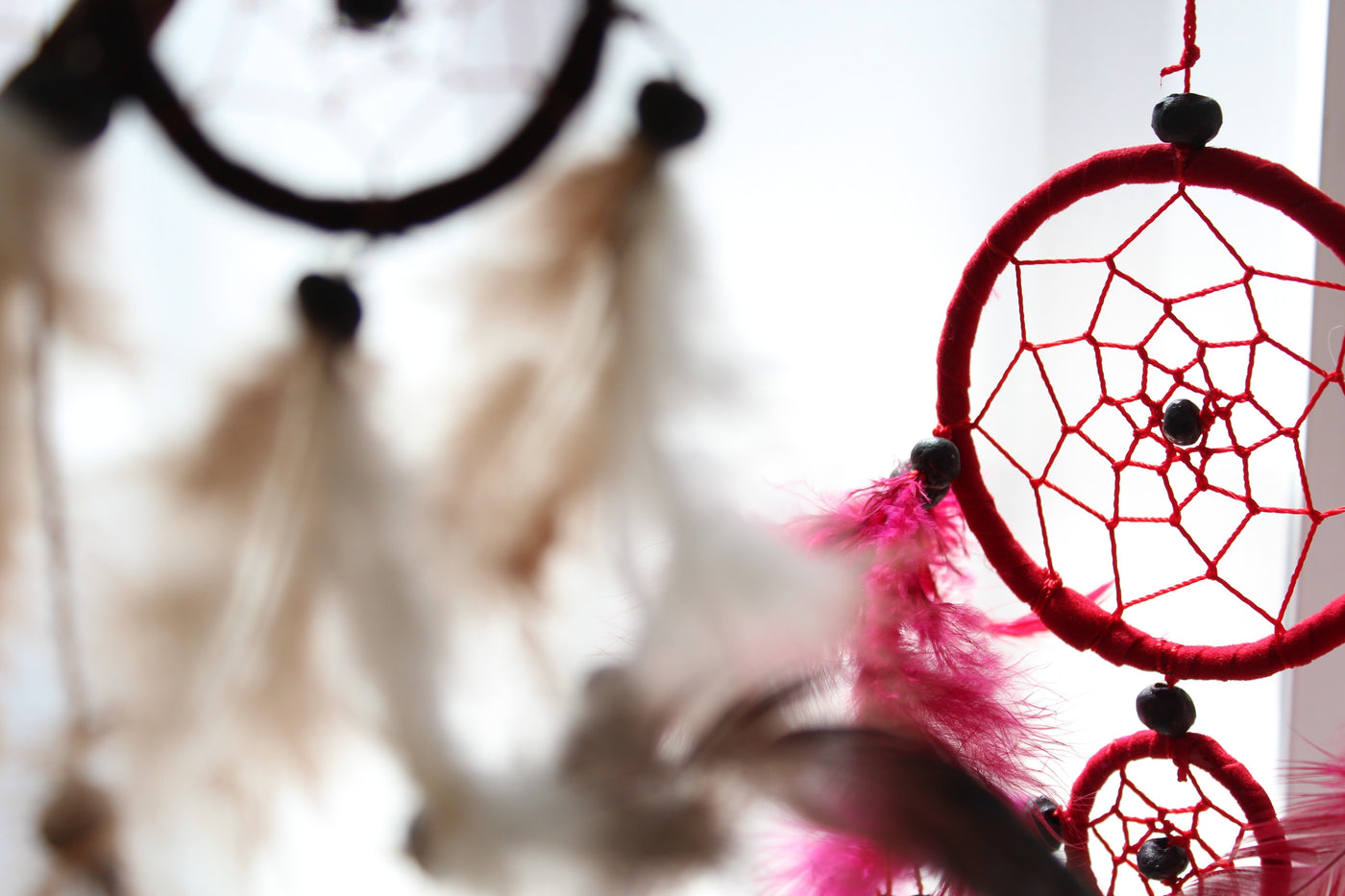 Bali Dreamcatchers - XLarge Round - Cream/Coffee/Choc Bali Dreamcatchers