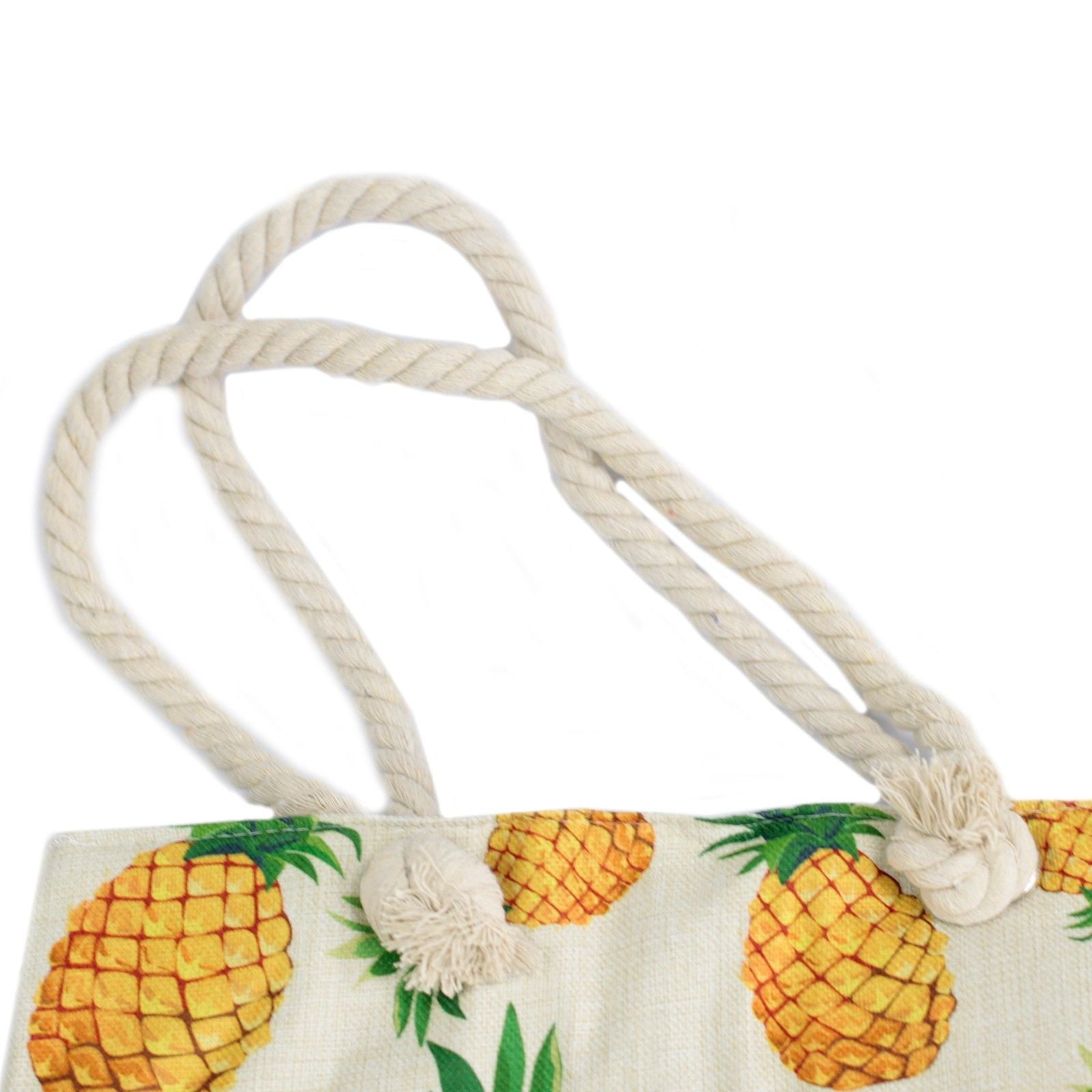 Rope Handle Bag - Pineapples - Truly Yours