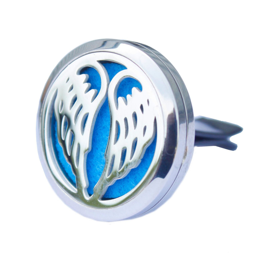 Car Diffuser Kit - Angel Wings - 30mm Aromatherapy Car Diffuser Kit