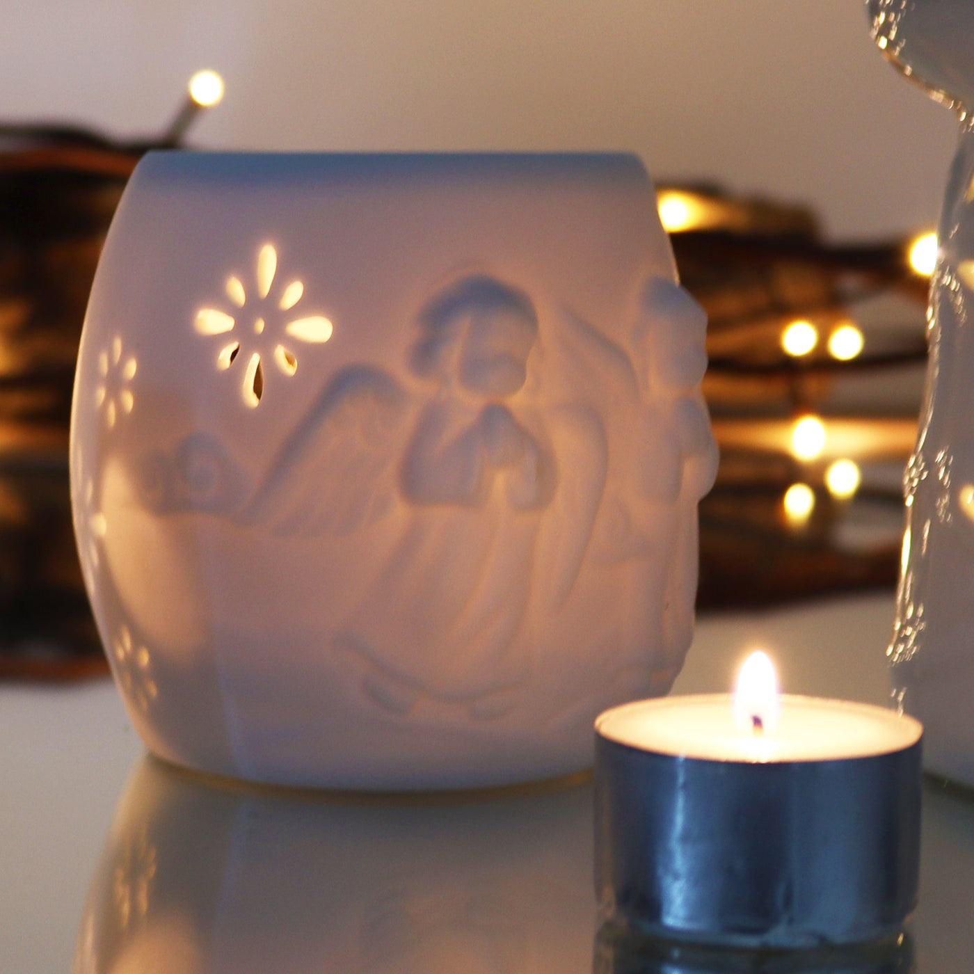 Cherubs Oil Burner - Assorted Design Classic White Oil Burners