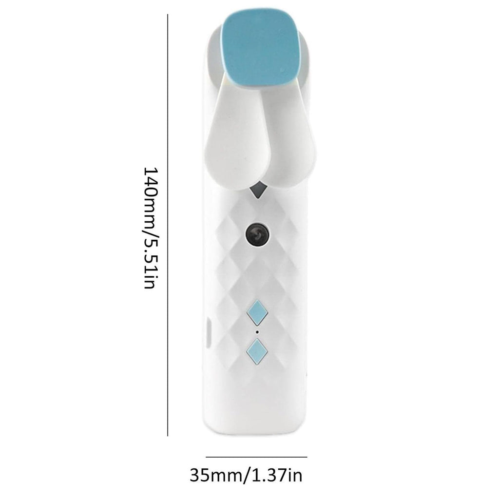 White Nano Mist Face Fan & Spray - USB chargable - Truly Yours