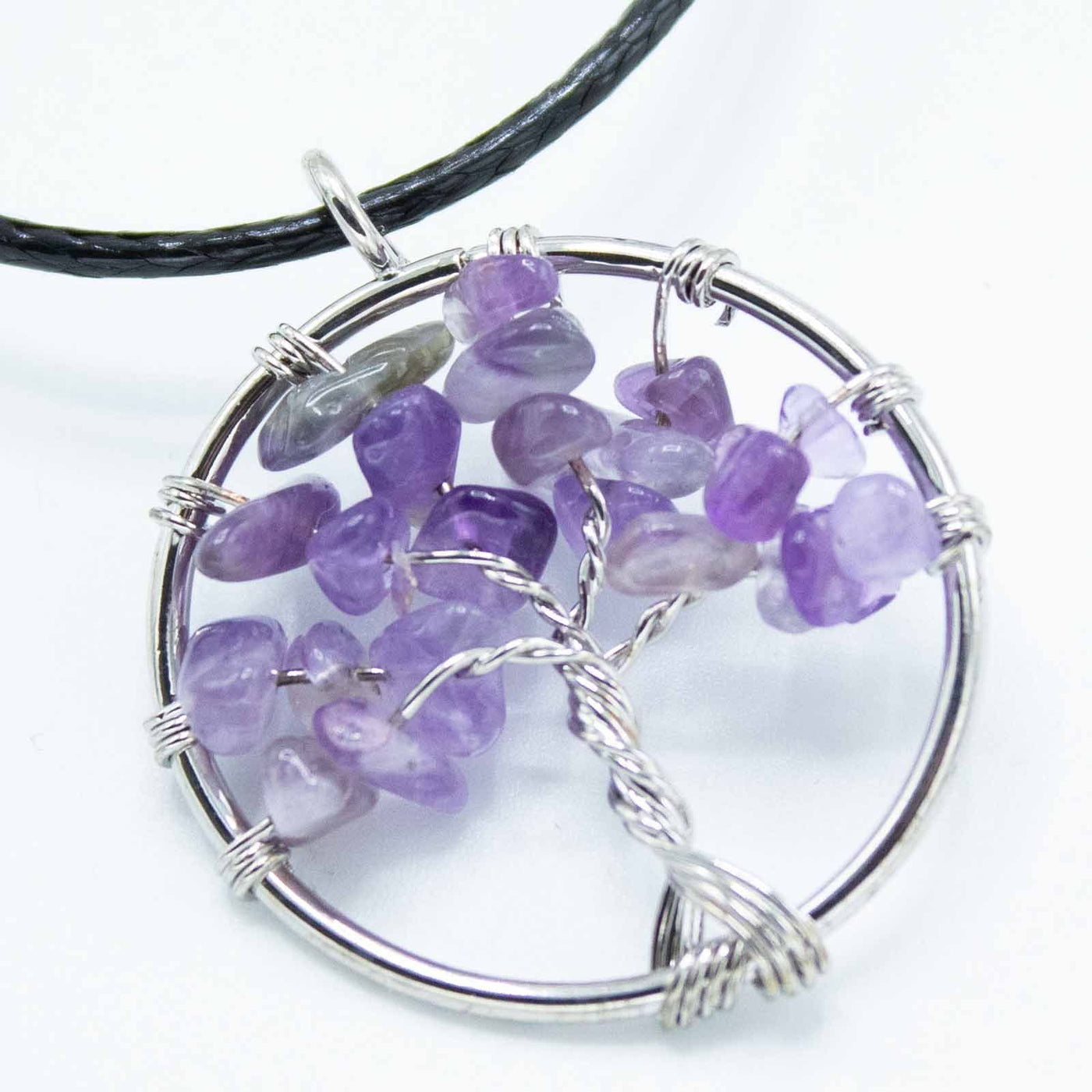Tree of Life Pendant - Amethyst - Truly Yours