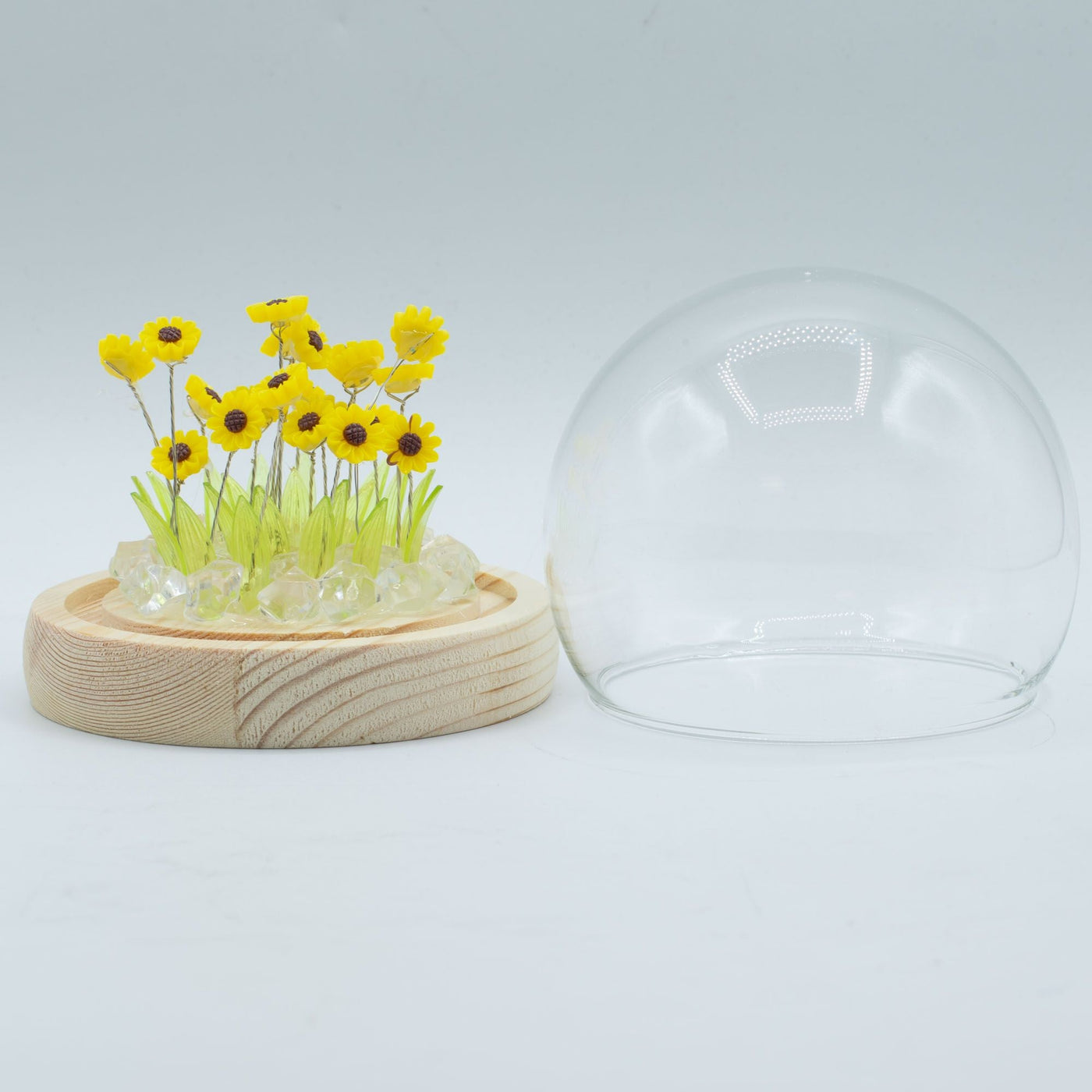 Floral Glow Garden Dome - 20 Sunflower - LED USB Floral Glow Garden Dome
