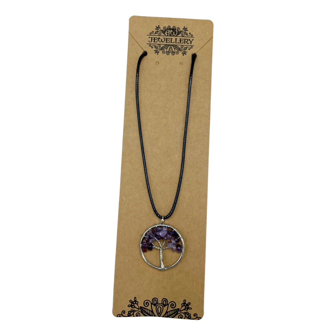 Tree of Life Pendant - Amethyst - Truly Yours