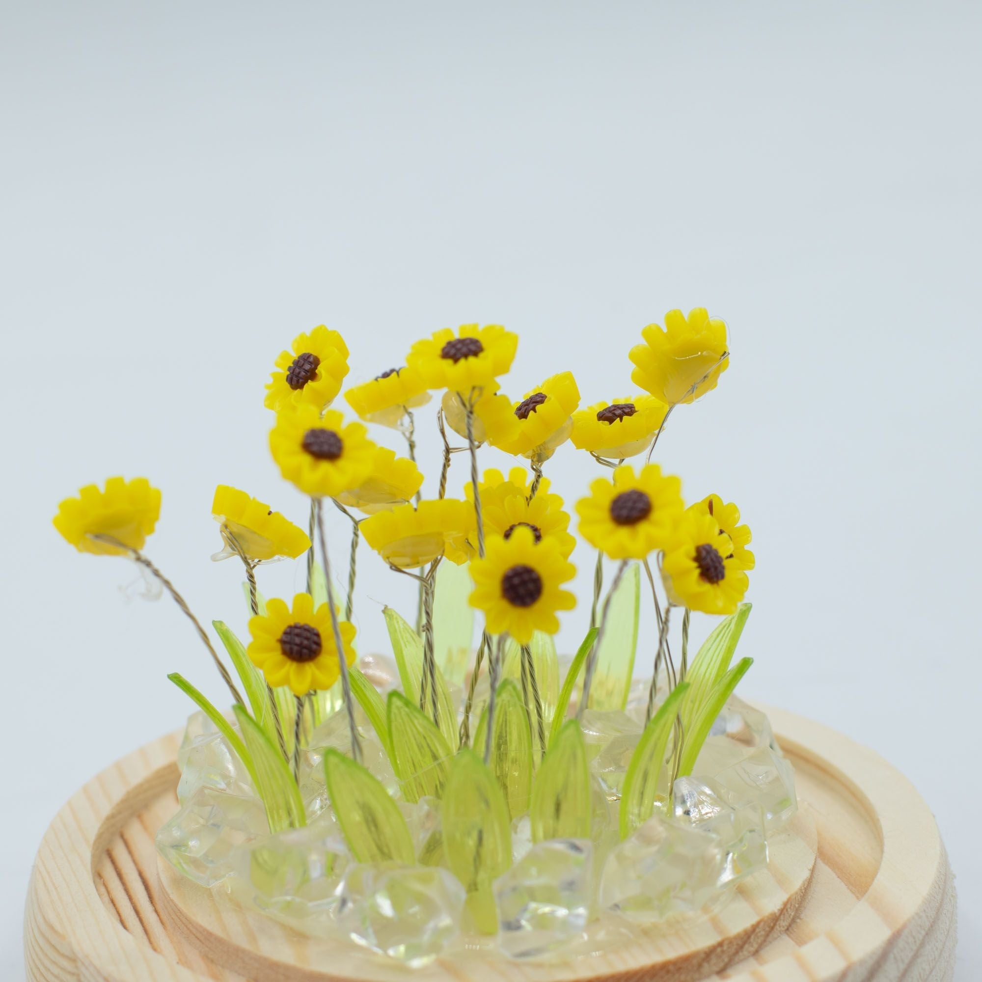 Floral Glow Garden Dome - 20 Sunflower - LED USB Floral Glow Garden Dome
