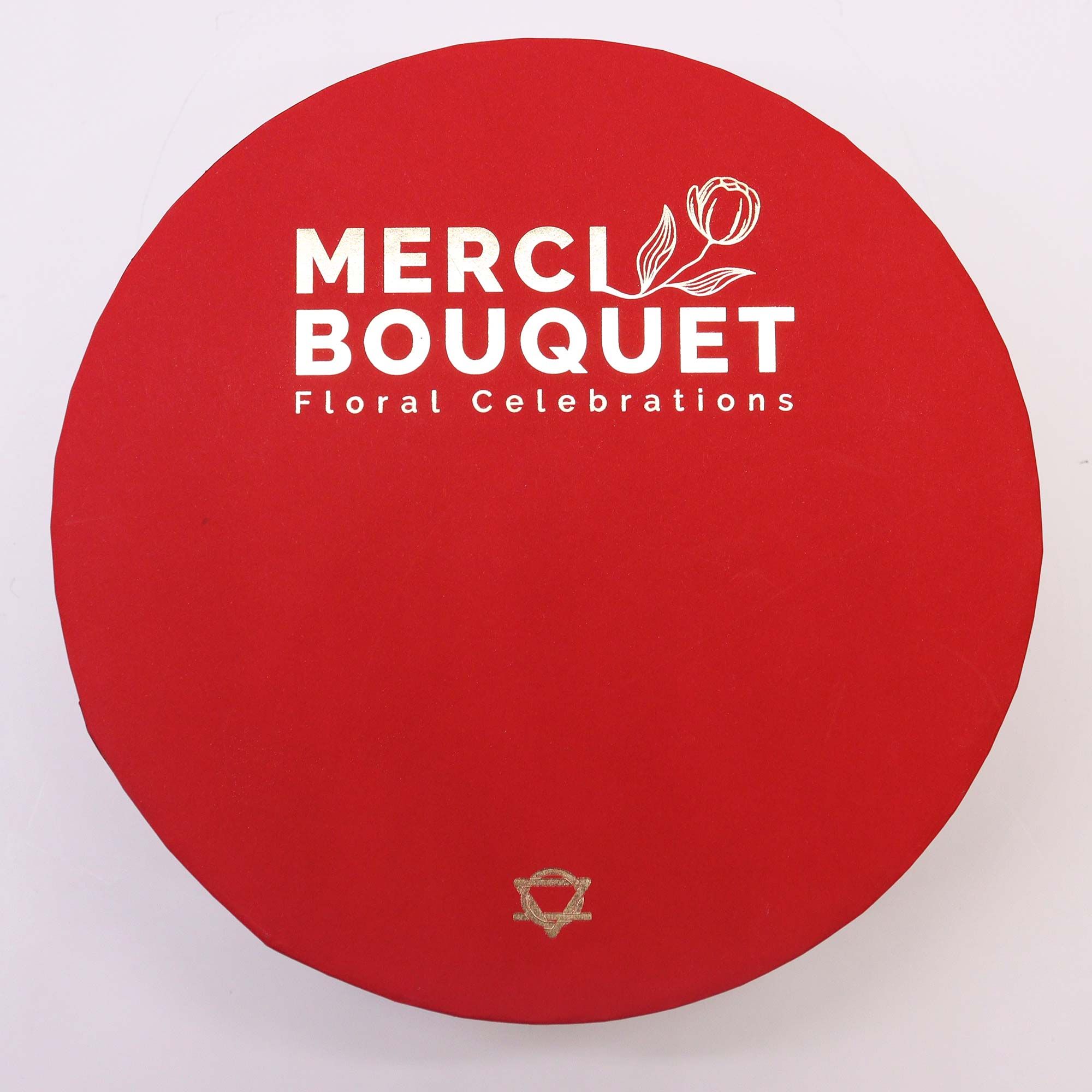 Round Box - Classic Red Roses Soap Flower Gift Boxes