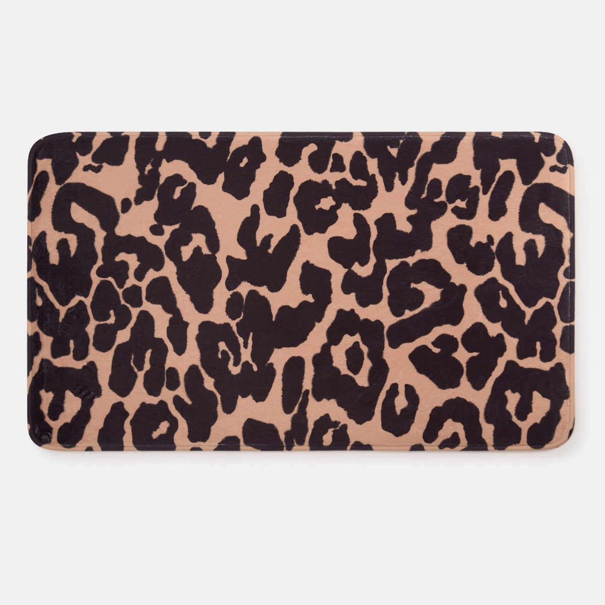 Leopard Print Bath Mat - Natural Bath mat