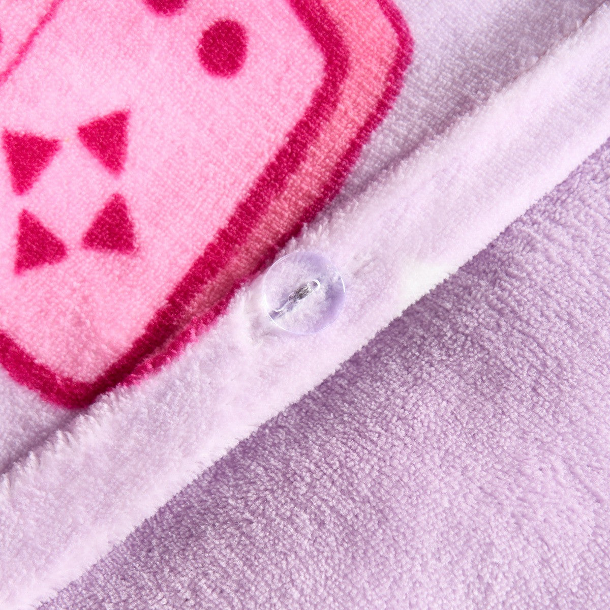 Gaming Print Fleece Duvet Set, Lilac - Single - Truly Yours