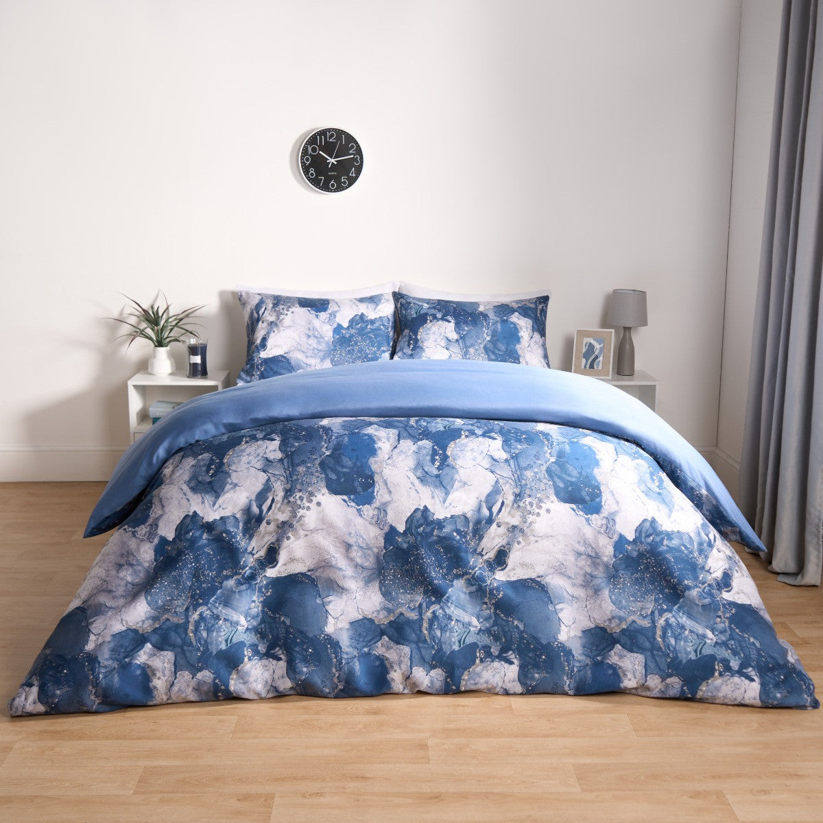 Marble Print Duvet Set - Blush Pink - Truly Yours