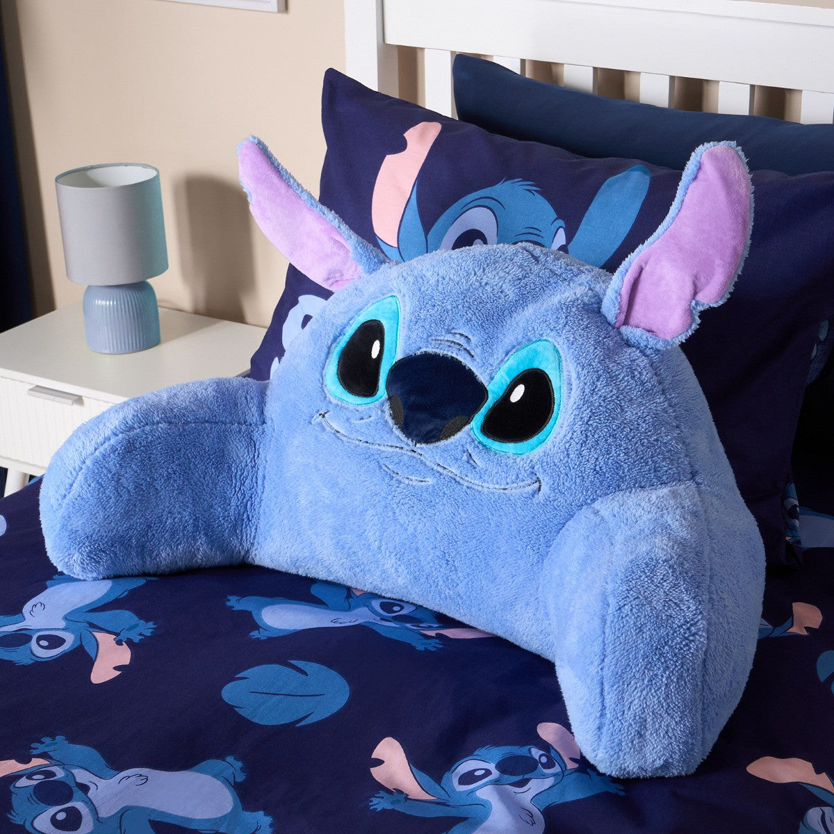 Stitch Cuddle Cushion - Blue - Truly Yours