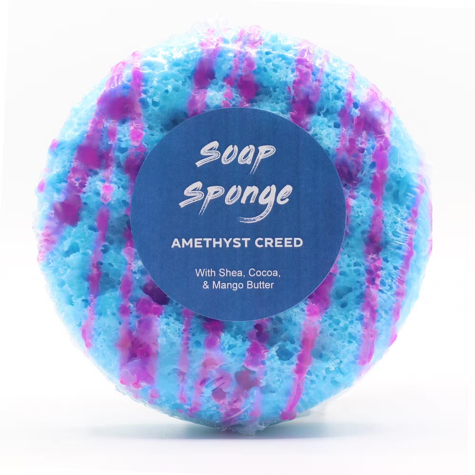 Butter Bubble Soap Sponge - Amethyst Creed