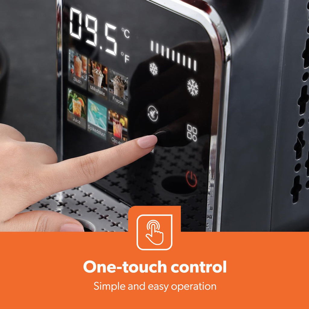 1.8L Slush Machine Touchscreen Icy Drink Maker For Icy Drinks & Cocktails - Truly Yours