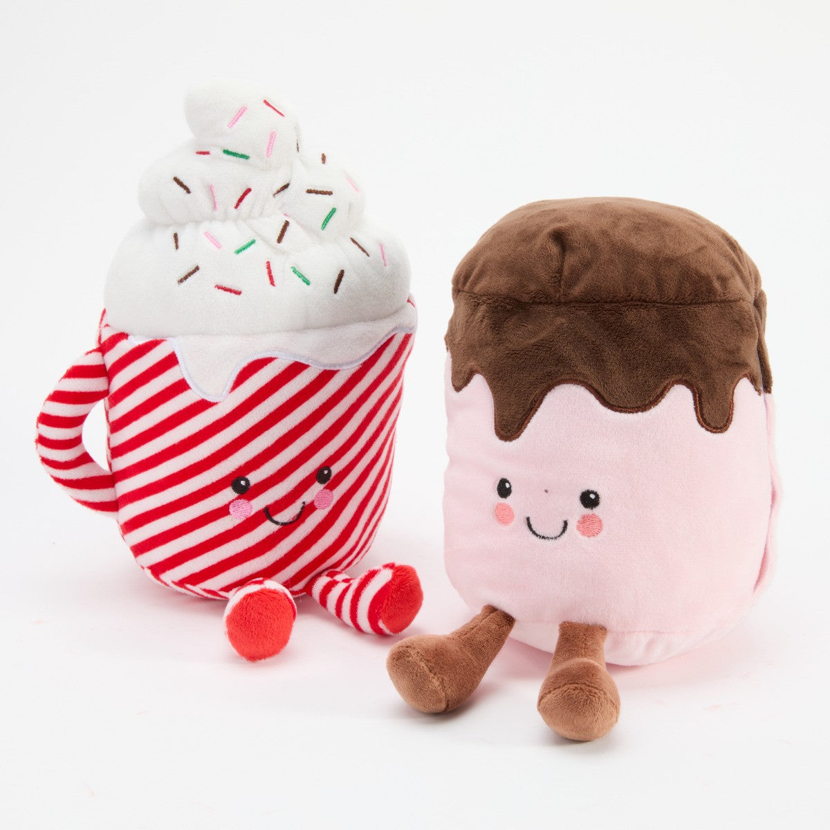 2 Pack Hot Chocolate & Marshmallow Microwaveable Hottie - Multi