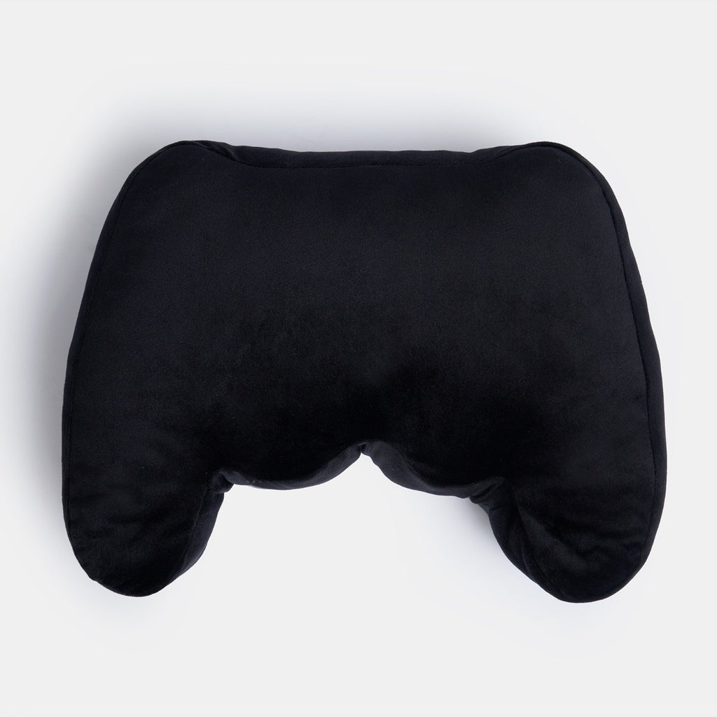 Console Remote Shaped Gamer Cushion - Black - Truly Yours