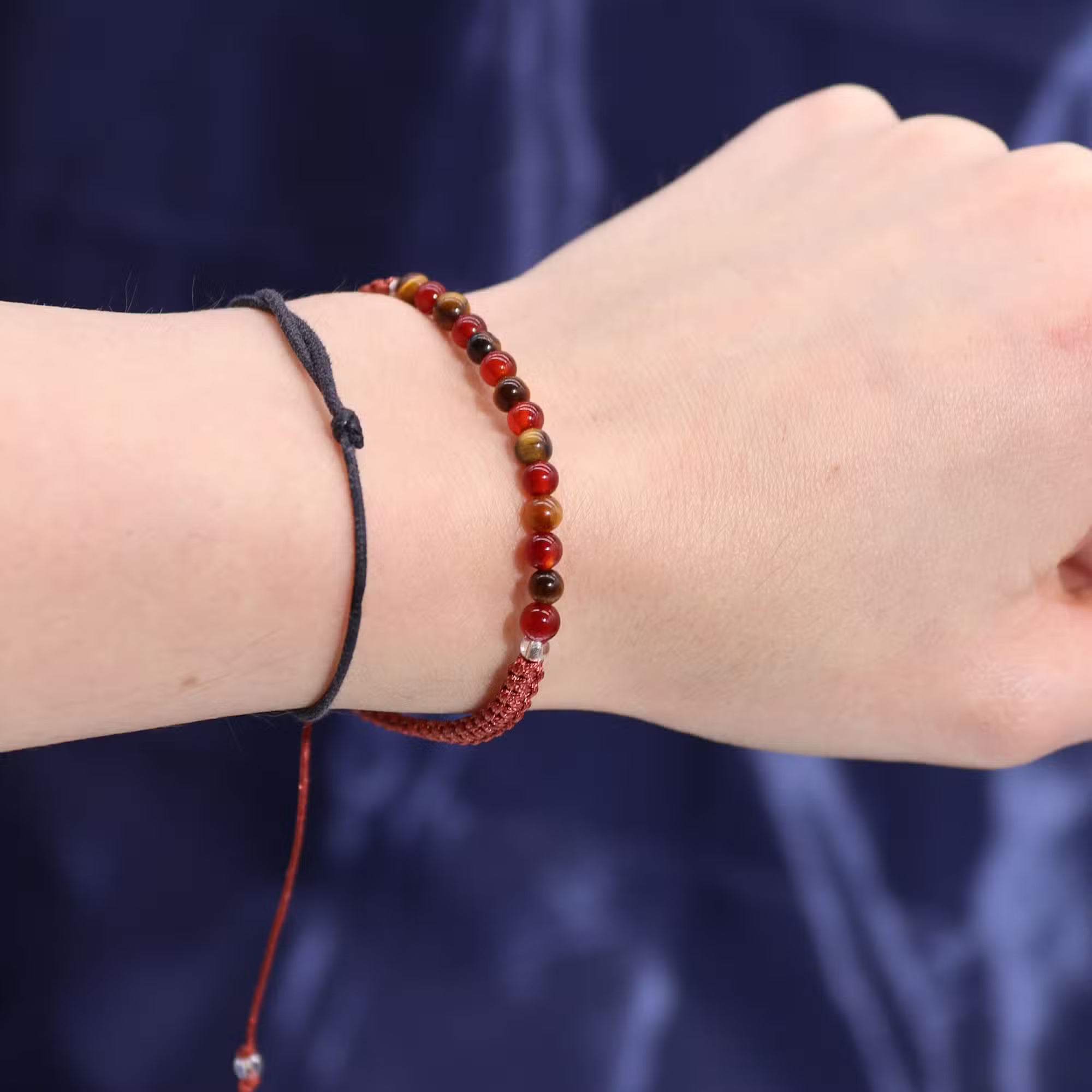 Zodiac Crystal Candle with Gemstone Bracelet - Leo Candle