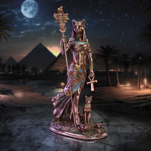 Bastet Goddess of Protection – Symbol of Strength and Power 27cm