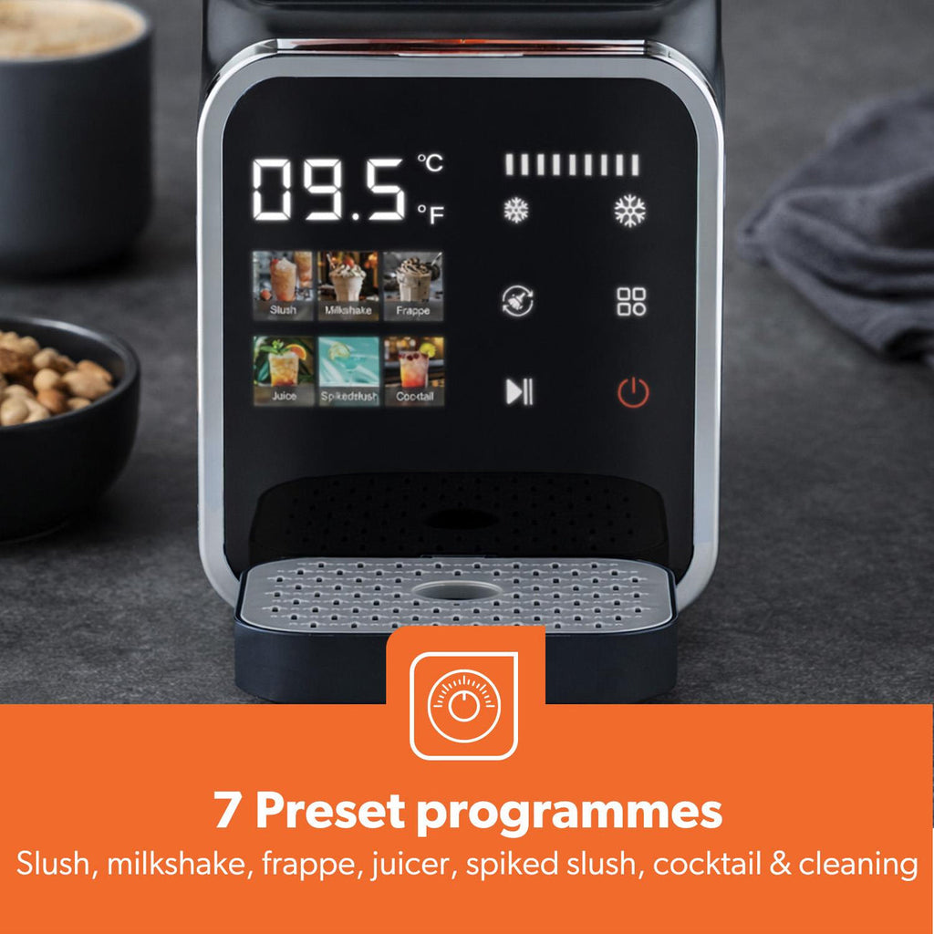 1.8L Slush Machine Touchscreen Icy Drink Maker For Icy Drinks & Cocktails - Truly Yours