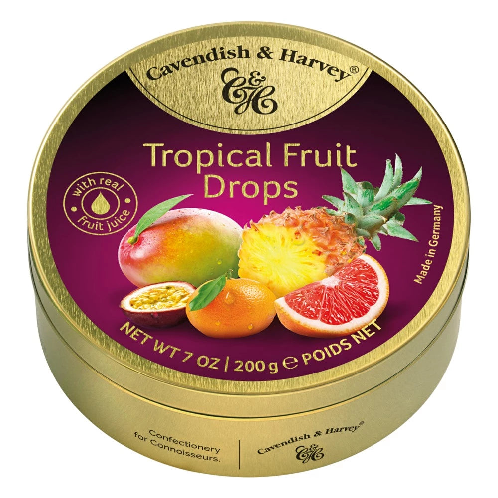 Cavendish & Harvey Tropical Fruit Drops (200g) - Truly Yours