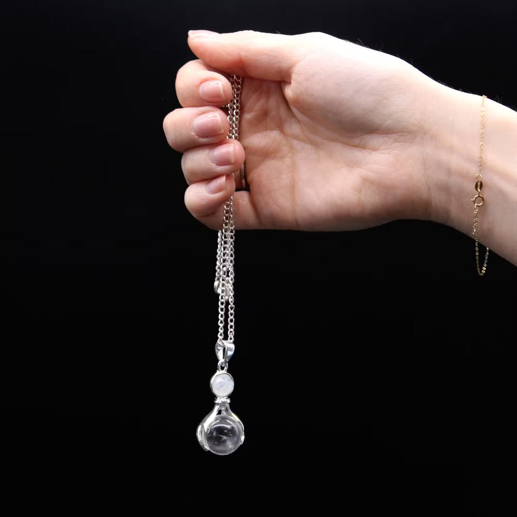 Gemstone Healing Hands Pendants Necklace