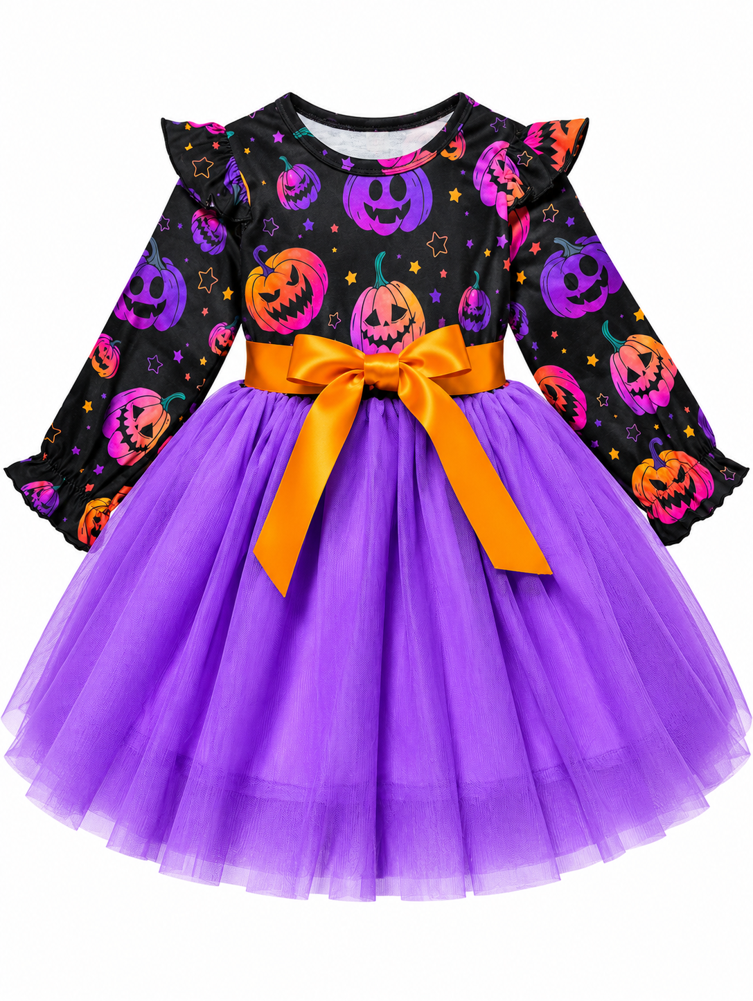 Halloween Pumpkin Tutu Dress