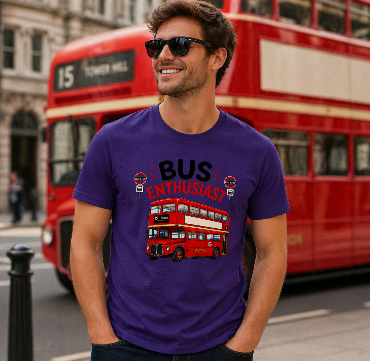 Bus Enthusiast T-shirt